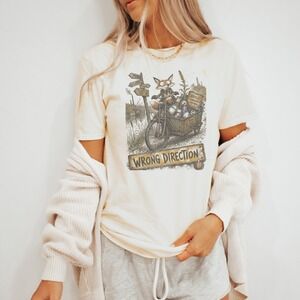 Fox & Kettles Steampunk Adventure Graphic Tee Vintage Illustration